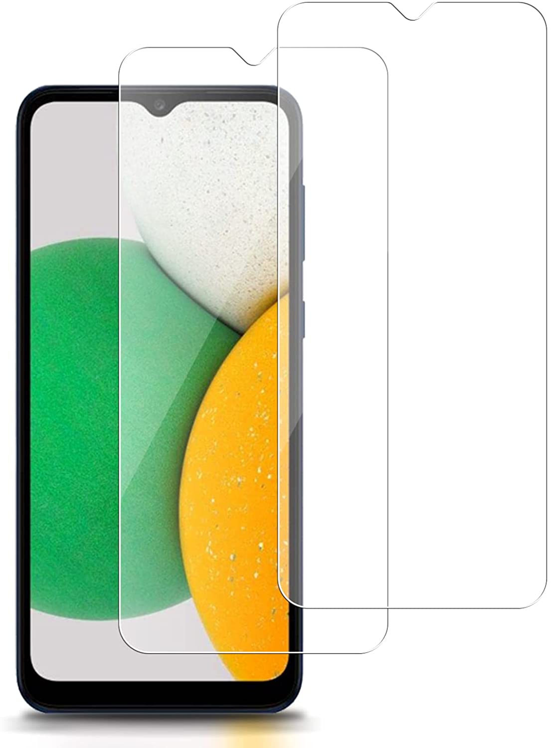 (2 Pack) Tempered Glass Screen Protector for Samsung Galaxy A03 Core (2 Pack) Tempered Glass Screen Protector for Samsung Galaxy A03 Core